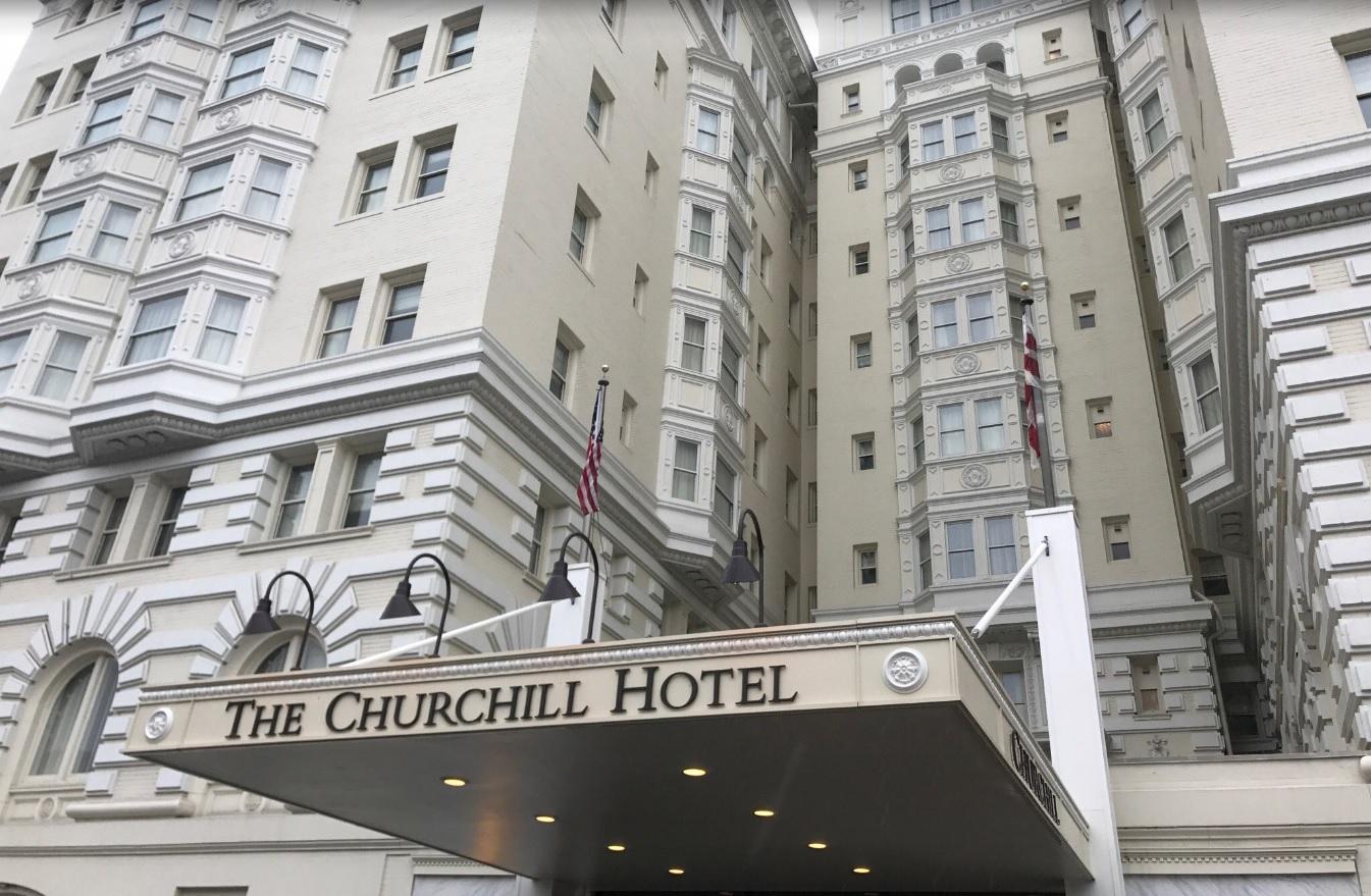 וושינגטון The Churchill Hotel Near Embassy Row מראה חיצוני תמונה